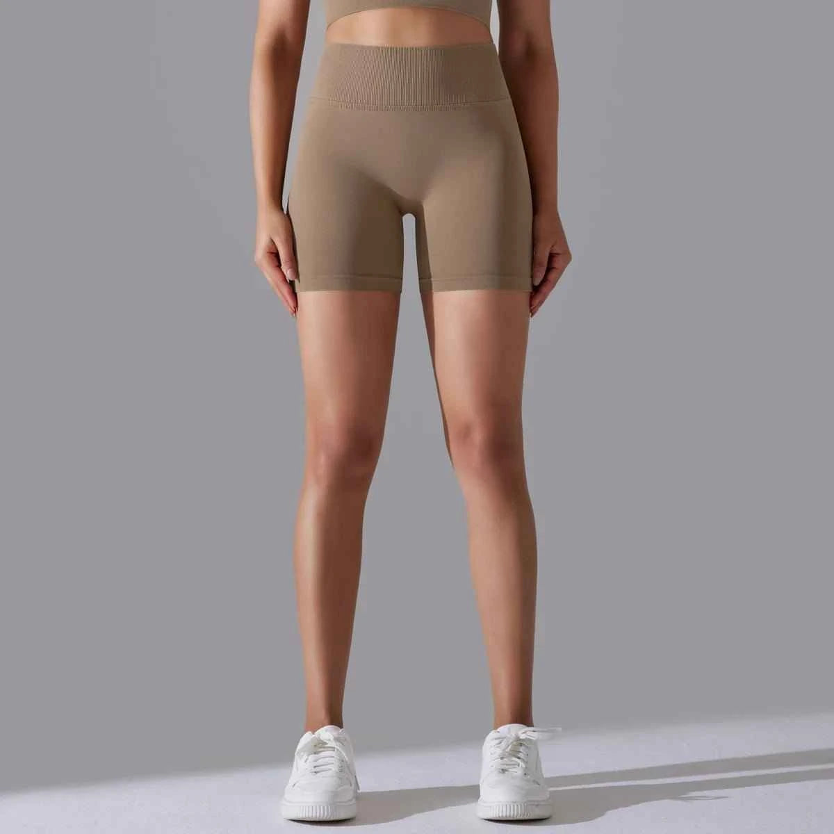 High Waist Yoga Shorts - Lift & Sculpt Fitness Butt - Sportswear for Women