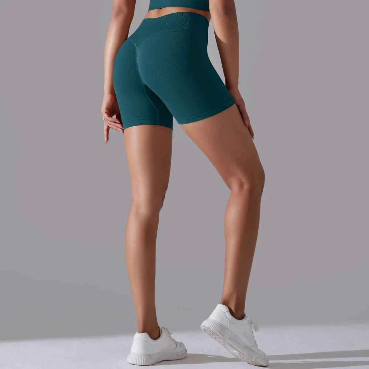 High Waist Yoga Shorts - Lift & Sculpt Fitness Butt - Sportswear for Women