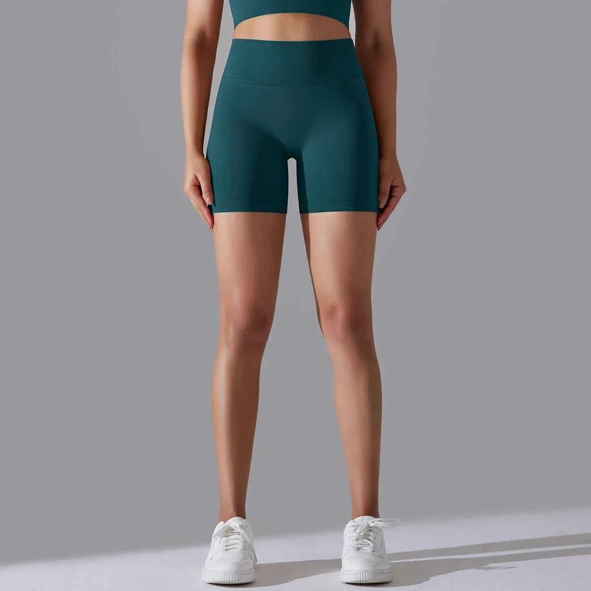 High Waist Yoga Shorts - Lift & Sculpt Fitness Butt - Sportswear for Women