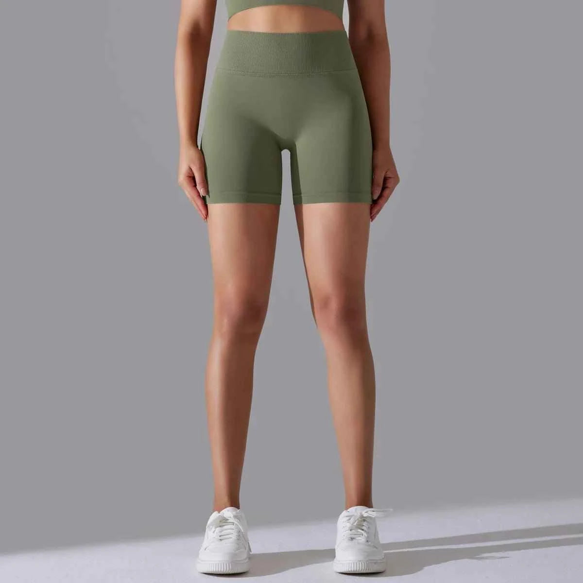 High Waist Yoga Shorts - Lift & Sculpt Fitness Butt - Sportswear for Women
