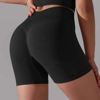 High Waist Yoga Shorts - Lift & Sculpt Fitness Butt - Sportswear for Women