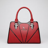 SaneShoppe-2024 Designer Women's Leather Crossbody Bag - Luxury Brand Handbag for Ladies
