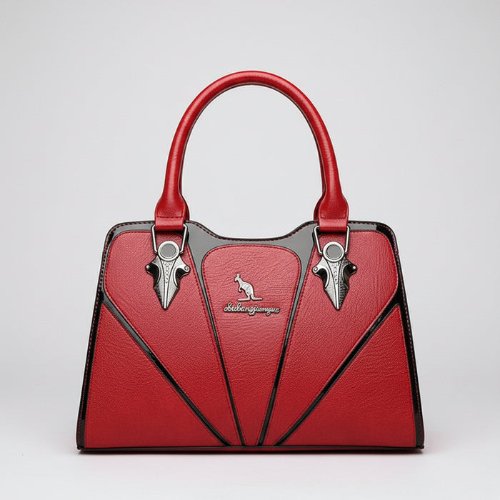 SaneShoppe-2024 Designer Women's Leather Crossbody Bag - Luxury Brand Handbag for Ladies