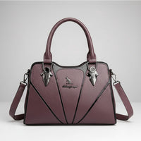 SaneShoppe-2024 Designer Women's Leather Crossbody Bag - Luxury Brand Handbag for Ladies