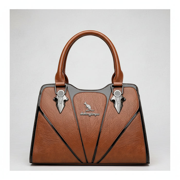 SaneShoppe-2024 Designer Women's Leather Crossbody Bag - Luxury Brand Handbag for Ladies