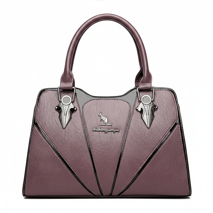 SaneShoppe-2024 Designer Women's Leather Crossbody Bag - Luxury Brand Handbag for Ladies