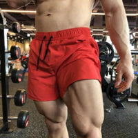 SaneShoppe - Men Sport Shorts Summer Sportswear Beach Jogging Short Pants Training Shorts Men Basketball Clothing Gym Fitness Running Bottoms