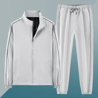 SaneShoppe-Men's Casual Tracksuit Set Spring Autumn Sportswear