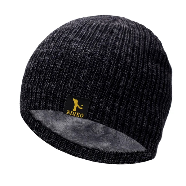 SaneShoppe - Men Winter Hats For Men Women Knitted Hat Beanie Hat Cap Fur Skullies Beanies шапка мужская Homme Skull Gorro шапка Bonnet Caps