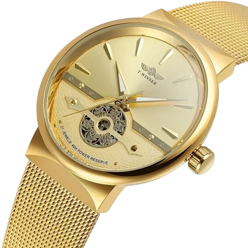 SaneShoppe-Men's Automatic Mechanical Waterproof Watch, High-End Business Gift