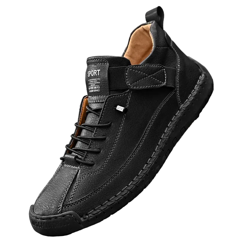 SaneShoppe - Men's Handmade Casual Shoes Low - Top Fashionable Comfortable All - Season Large Size Men's Footwear