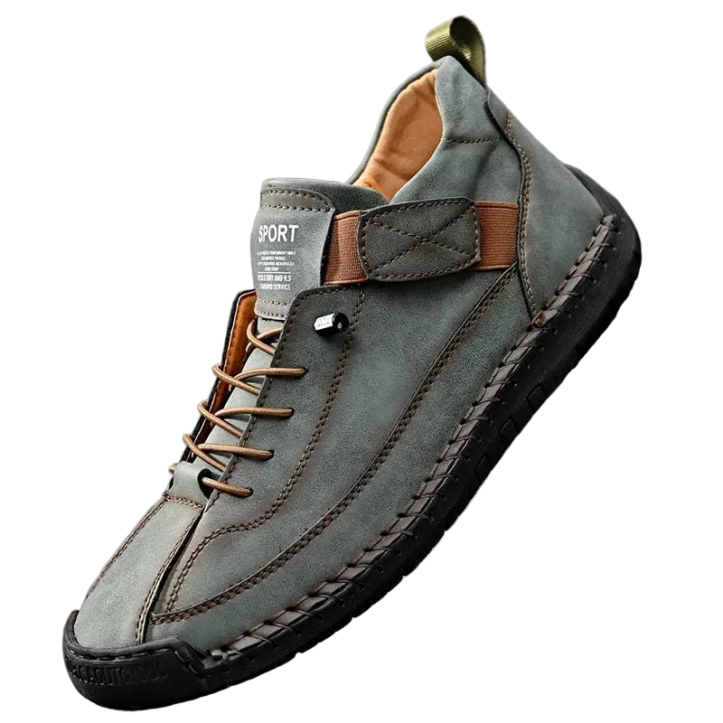 SaneShoppe - Men's Handmade Casual Shoes Low - Top Fashionable Comfortable All - Season Large Size Men's Footwear