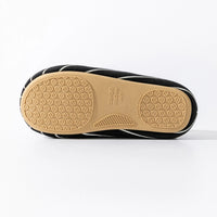 SaneShoppe - Men's Striped Slippers, Non - Slip Indoor House Shoes with Soft Flat Sole, Comfortable Bedroom Slippers for Winter and Home Use