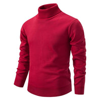 SaneShoppe-Men's Warm Turtleneck Sweater for Daily Wear