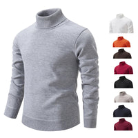 SaneShoppe-Men's Warm Turtleneck Sweater for Daily Wear