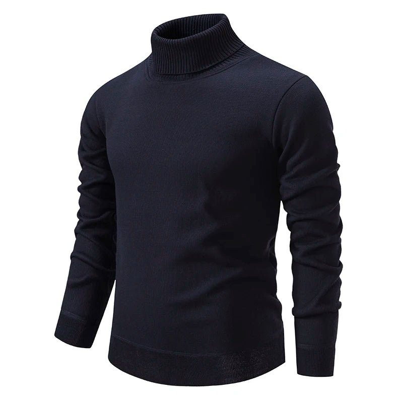 SaneShoppe-Men's Warm Turtleneck Sweater for Daily Wear