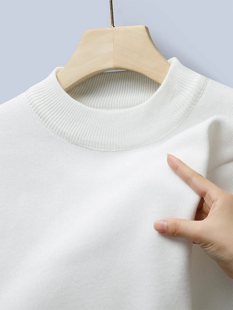 SaneShoppe-Men's Warm Turtleneck Sweater for Daily Wear