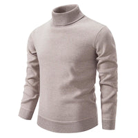 SaneShoppe-Men's Warm Turtleneck Sweater for Daily Wear