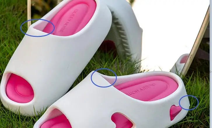 SaneShoppe - New arrival 6 cm platform EVA slipper women's light summer slides woman chunky home bath shoes girls garden clogs mute slippers