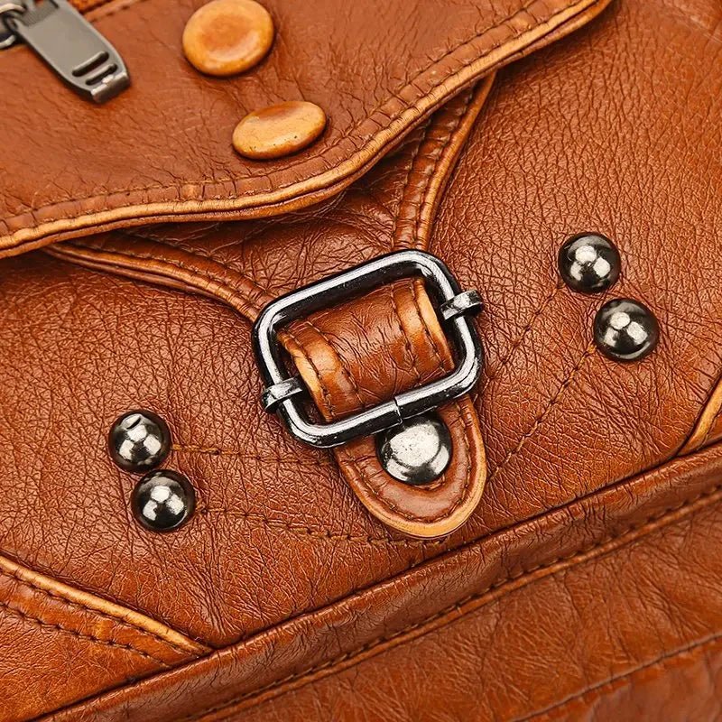 SaneShoppe - New Fashion High Quality Woman Messenger Bag Luxury Soft Leather Handbags Women's Bags Designer Famous Brand Women Shoulder Tote