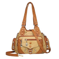 SaneShoppe - New Fashion High Quality Woman Messenger Bag Luxury Soft Leather Handbags Women's Bags Designer Famous Brand Women Shoulder Tote