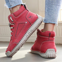 SaneShoppe - New Handmade Leather Women Shoes Casual Slip on Loafers Breathable Leather Shoes Flats Fashion Moccasins Tooling Shoes Plus Size
