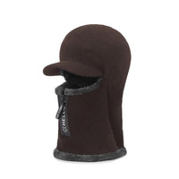 SaneShoppe - New Men Winter Warm Wool Hat Outdoor Ear Protection Hats Warm Thick Bicycle Knitted Capd Scarf Windproof Visors Cap