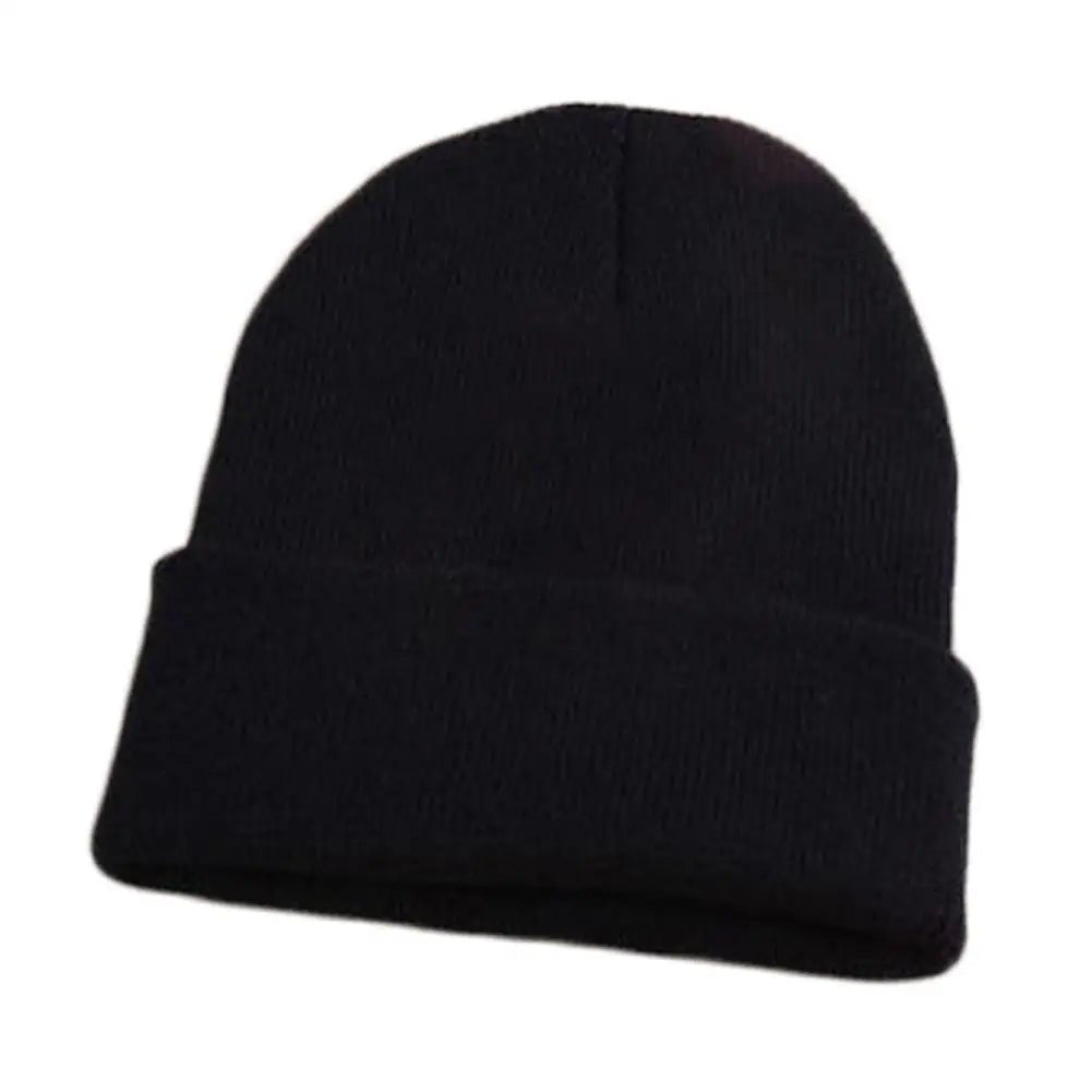SaneShoppe - New Women Winter Hat Warm Ear Protection Knit Hats Thicken Woolen Double Layer warm Caps Elderly All - Match Cold Windproof Hats