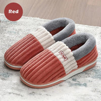 SaneShoppe-Warm Fuzzy Slippers for Men and Women - Non-slip Plush Indoor Shoes