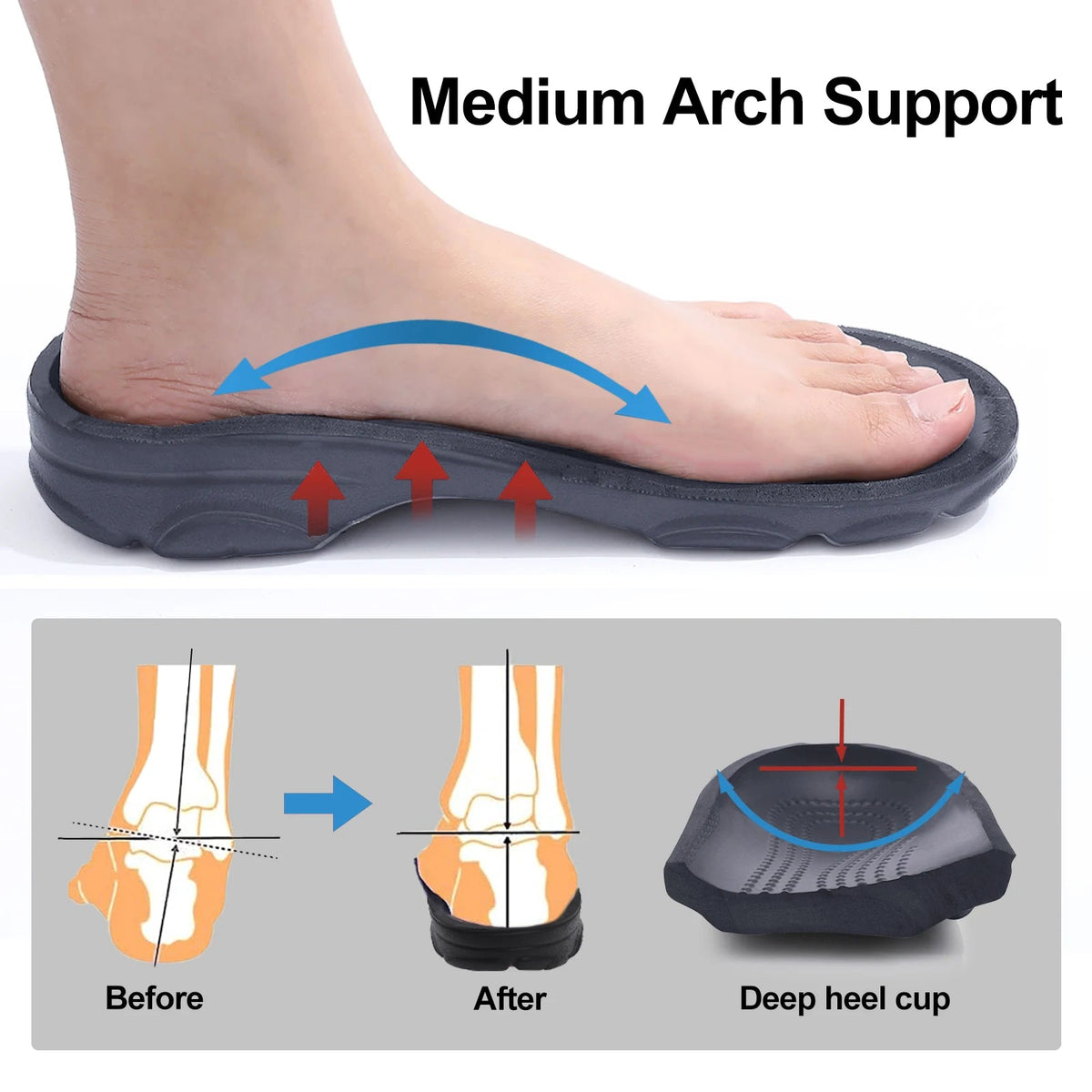SaneShoppe - Smile Pop Casual Men Clogs Slippers Band Summer Slippers Outdoor Non - slip Beach Cozy Men Shoes Soft EVA Home Breathable Slippers