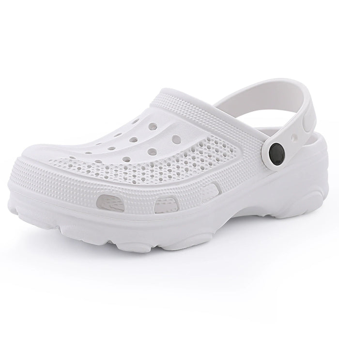 SaneShoppe - Smile Pop Casual Men Clogs Slippers Band Summer Slippers Outdoor Non - slip Beach Cozy Men Shoes Soft EVA Home Breathable Slippers