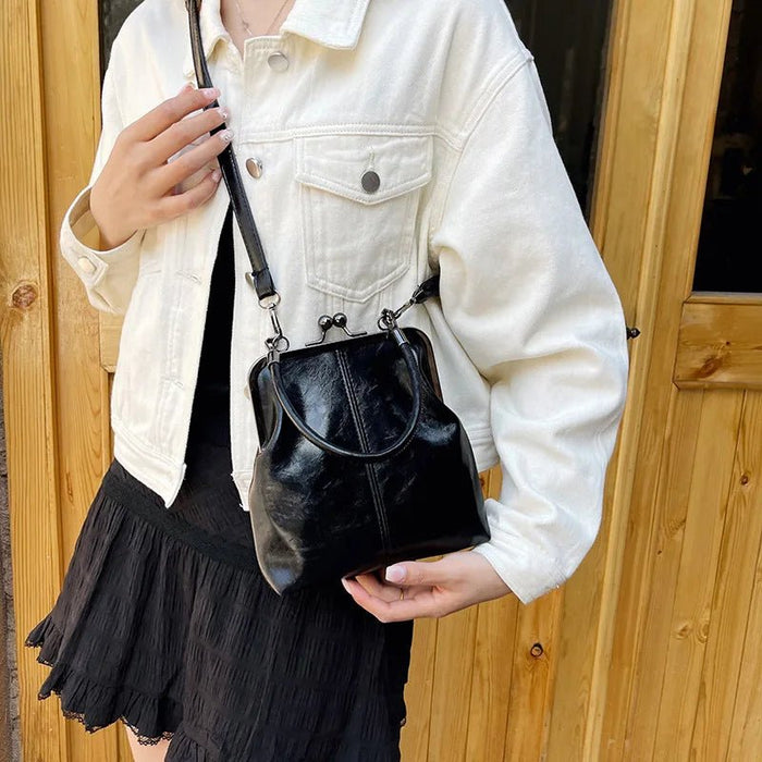 SaneShoppe-Versatile Designer Shoulder Bag | Retro PU Leather Women's Handbag