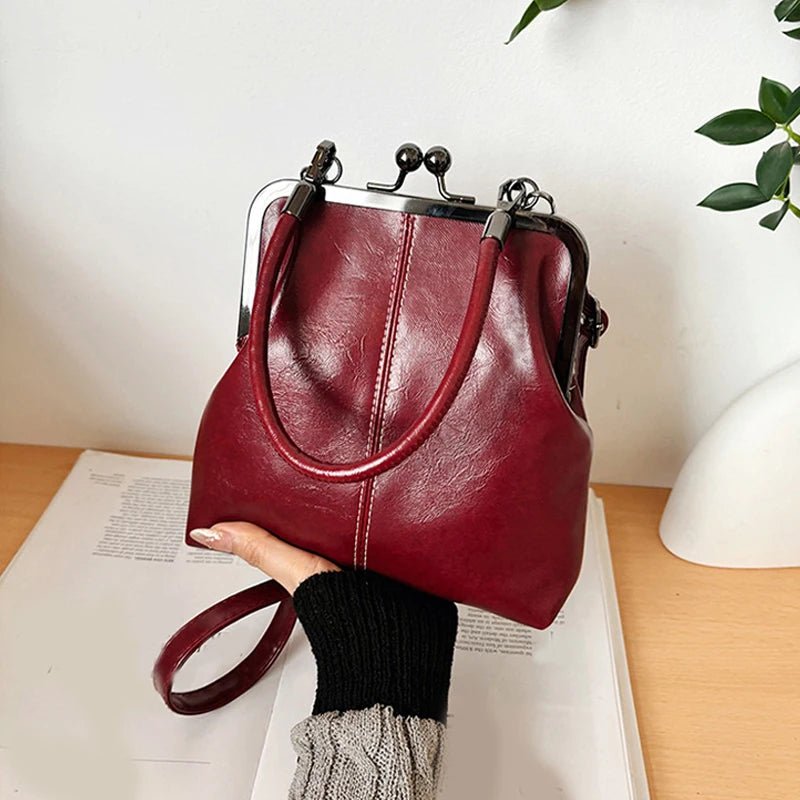 SaneShoppe-Versatile Designer Shoulder Bag | Retro PU Leather Women's Handbag