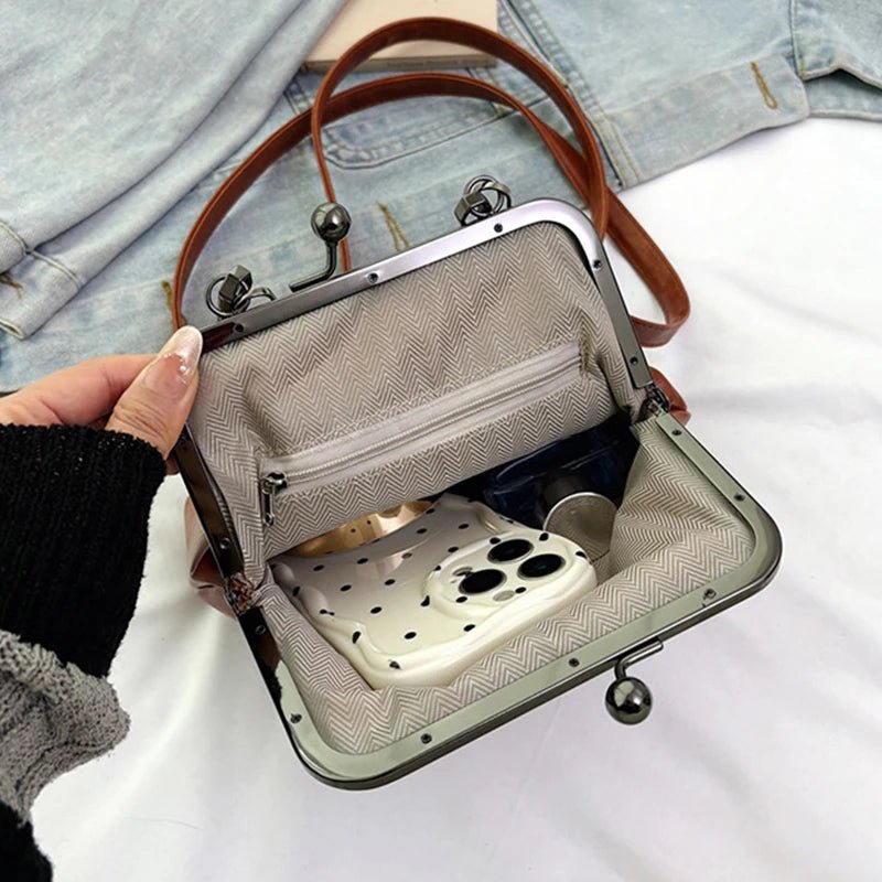 SaneShoppe-Versatile Designer Shoulder Bag | Retro PU Leather Women's Handbag