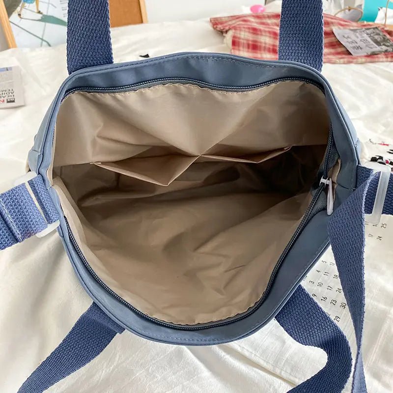 SaneShoppe - Waterproof Canvas Women Handbags Shoulder Bags Nylon Ladies Tote Messenger Bag Oxford Handbag Cross body Bags for Girls Satchels