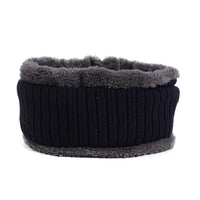 SaneShoppe - Winter Hats For Men Skullies Beanie Hat Winter Cap Men Women Wool Scarf Caps Set Balaclava Mask Gorras Bonnet Knitted Hat