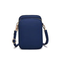 SaneShoppe-Black Mini Crossbody Bag for Women - Multifunctional Phone Purse with Zipper