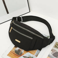 SaneShoppe-Outdoor Sports Waist Bag Multi-Layer Fanny Pack with Phone Pocket