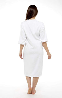 SaneShoppe-Luxurious Women's Terry Bathrobe for Ultimate Post-shower Comfort by Daisy Dreamer