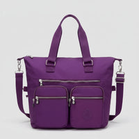SaneShoppe-Waterproof Nylon Shoulder Bag for Women Big Handbag Crossbody Purses