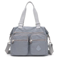 SaneShoppe-Waterproof Nylon Shoulder Bag for Women Big Handbag Crossbody Purses