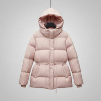 SaneShoppe - Women's Jacket 2025 New Winter Parkas Female Down Cotton Overcoat Hooded Casual Thick Warm Padded Short Coat Ladies Outwear Tops