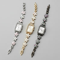 SaneShoppe-Square Design Women's Wristwatch 2026 - Lightweight Luxury, Small-Circle Bracelet Style