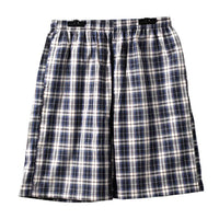 SaneShoppe - 100% Cotton Men's Plaid Boxer Shorts - Comfortable, Loose Fit Sleepwear.