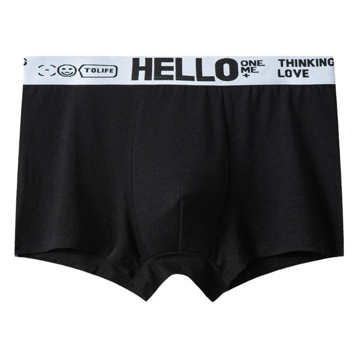 SaneShoppe - 1/5pcs Men's Underwear, Breathable Comfy Quick Drying Stretchy Boxer Trunks
