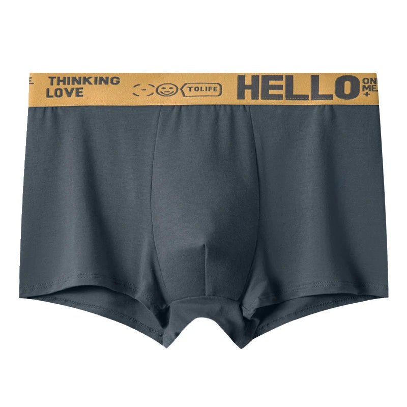 SaneShoppe 1/5pcs Men's Underwear, Breathable Comfy Quick Drying Stretchy Boxer Trunks