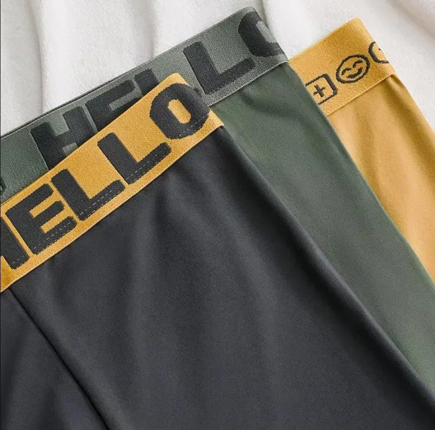 SaneShoppe - 1/5pcs Men's Underwear, Breathable Comfy Quick Drying Stretchy Boxer Trunks