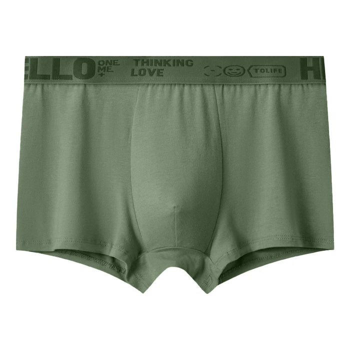 SaneShoppe - 1/5pcs Men's Underwear, Breathable Comfy Quick Drying Stretchy Boxer Trunks