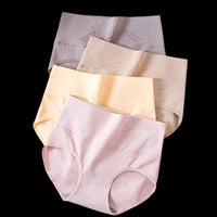 SaneShoppe 4 - Pack Women's Cotton High Waist Underwear, Sizes M - 5XL. Breathable Briefs.