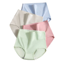 SaneShoppe - 4 - Pack Women's Cotton High Waist Underwear, Sizes M - 5XL. Breathable Briefs.